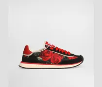 Sneaker Dg Cushion Aus Materialmix - Frau Sneakers Drucken