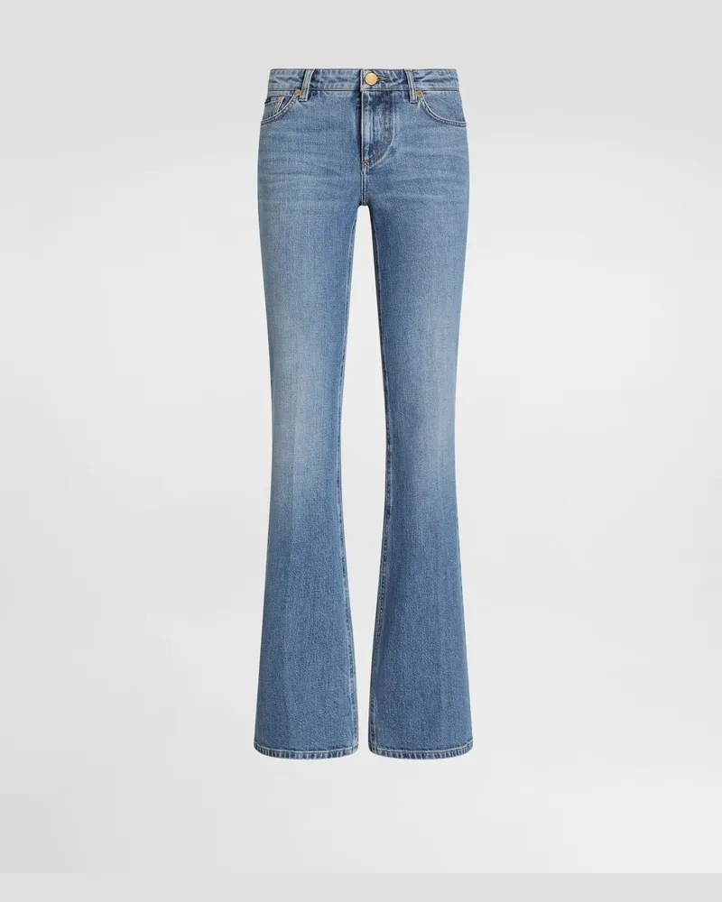 Dolce & Gabbana 5-pocket-jeans Aus Denim - Frau Denim Mehrfarbig Multicolor