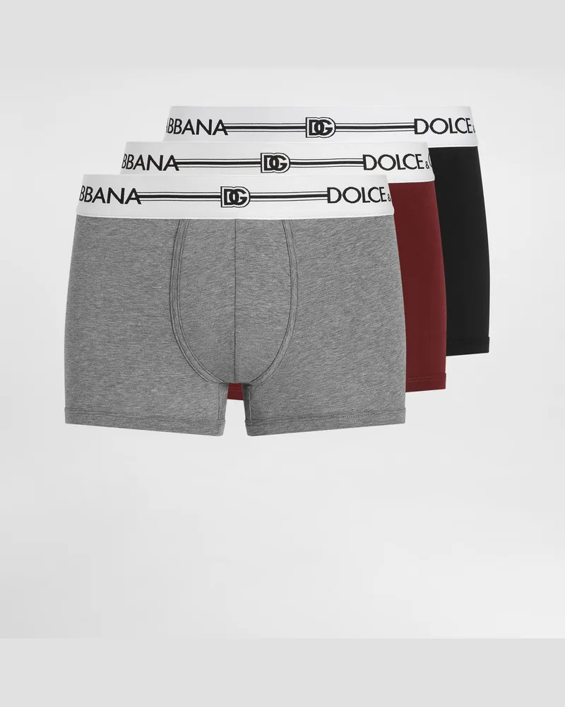 Dolce & Gabbana Regular Boxer - Mann Unterwäsche Und Loungewear Multicolor Multicolor