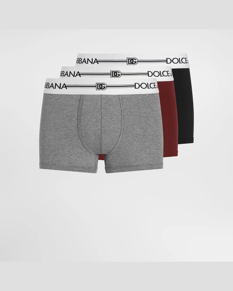 Dolce & Gabbana Regular Boxer - Mann Unterwäsche Und Loungewear Multicolor Multicolor