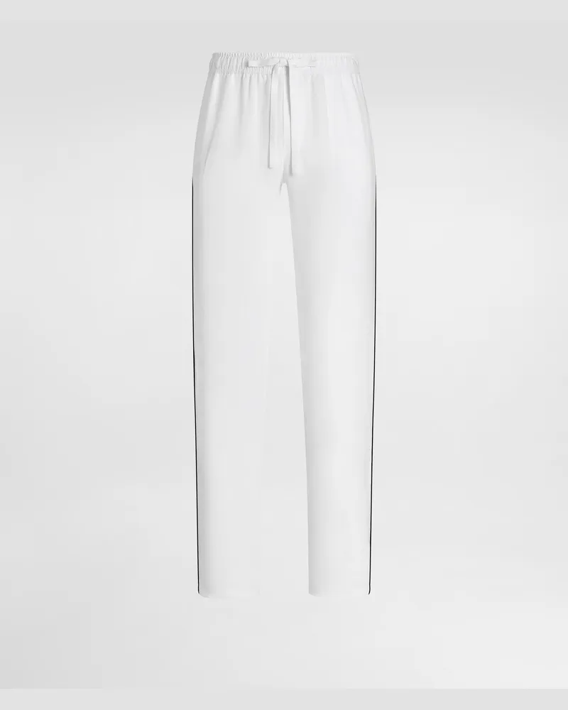 Dolce & Gabbana Leinenhose - Mann Hosen Und Shorts Wei Weiss