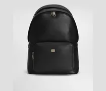 Rucksack Aus Kalbsleder - Mann Rucksäcke Und Bauchtaschen Schwarz