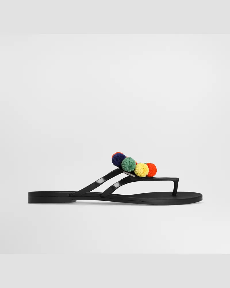 Dolce & Gabbana Beachwear - Frau Pantoletten Und Mules Mehrfarbig Mehrfarbig