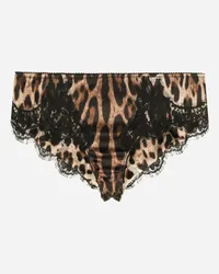 Dolce & Gabbana NEW SLIP Animal-print