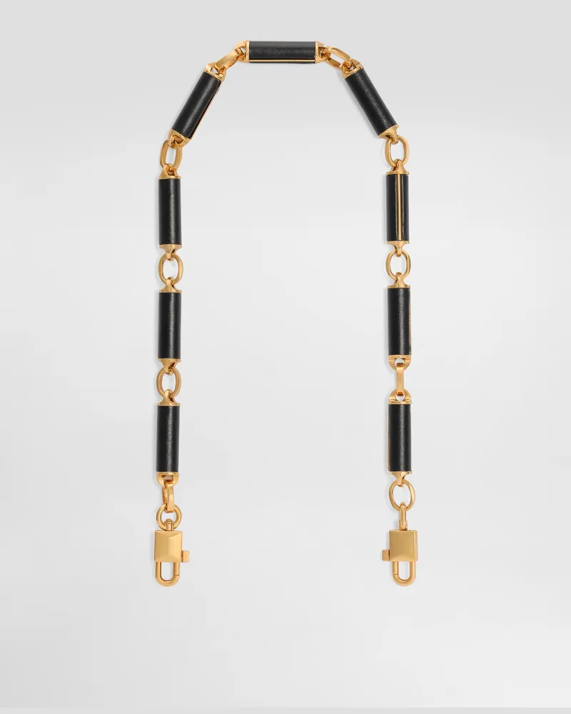 Dolce & Gabbana Schulterriemen Für Taschen Aus Kalbsleder - Frau Collection Schwarz Schwarz