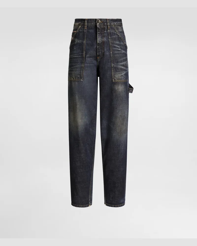 Dolce & Gabbana Denim Trousers - Mann Jeans Mehrfarbig Multicolor