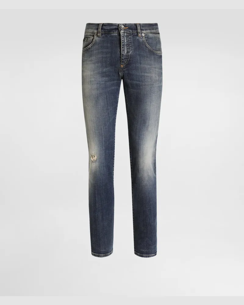 Dolce & Gabbana Denim Trousers - Mann Jeans Mehrfarbig Multicolor