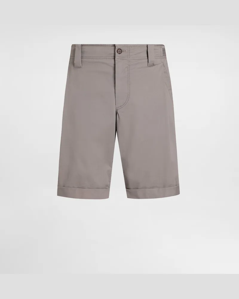 Dolce & Gabbana Cotton Bermuda Shorts - Mann Hosen Und Shorts Grau Grey