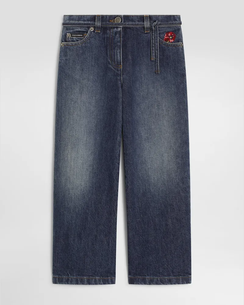 Dolce & Gabbana Denimhose - Frau Collection Mehrfarbig 