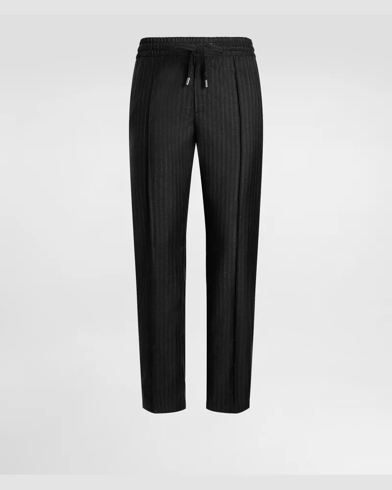 Dolce & Gabbana Tailored Pinstripe Jogging Trousers - Mann Hosen Und Shorts #n/d Multicolor