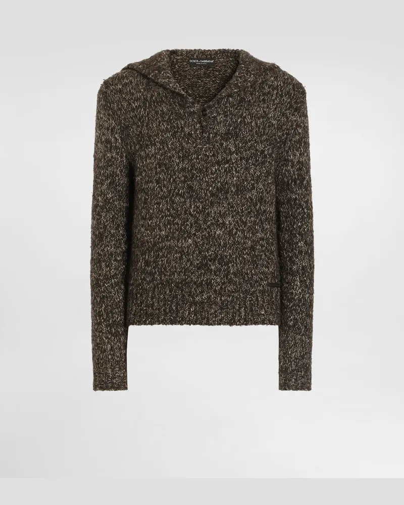Dolce & Gabbana Polohemd Aus Alpakamischung - Mann Strickwaren 