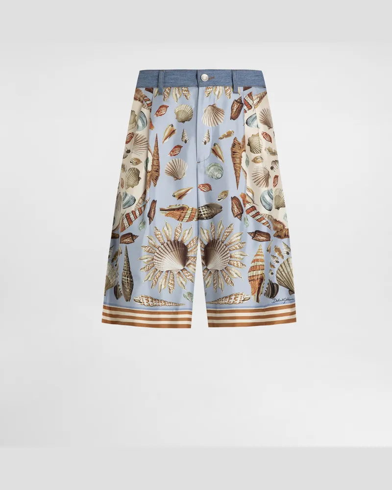 Dolce & Gabbana Denim Bermuda Shorts - Mann Jeans Mehrfarbig Multicolor