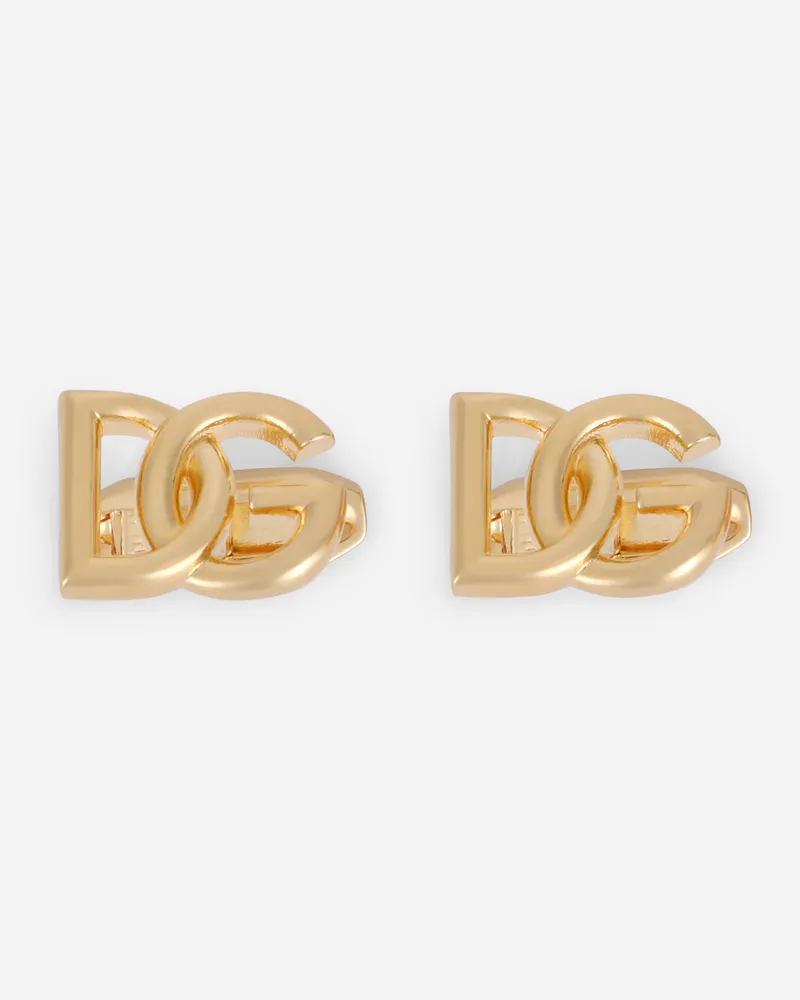 Dolce & Gabbana Cufflinks With Dg Logo - Mann Bijoux Gold Metall Gold