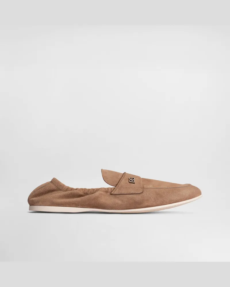 Dolce & Gabbana Slipper Aus Kalbsleder - Mann Driver Und Mokassins 
