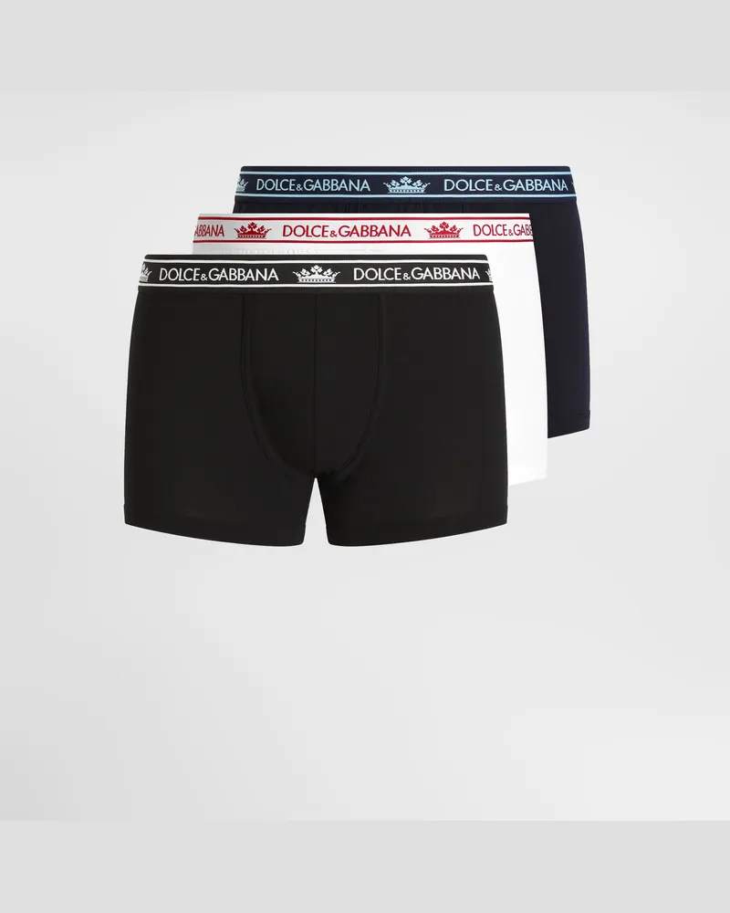 Dolce & Gabbana pack Stretch Jersey Boxers - Mann Unterwäsche Und Loungewear Mehrfarbig Mehrfarbig