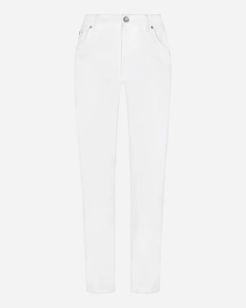 Dolce & Gabbana Jeans Aus Denim - Frau Denim Mehrfarbig Blau