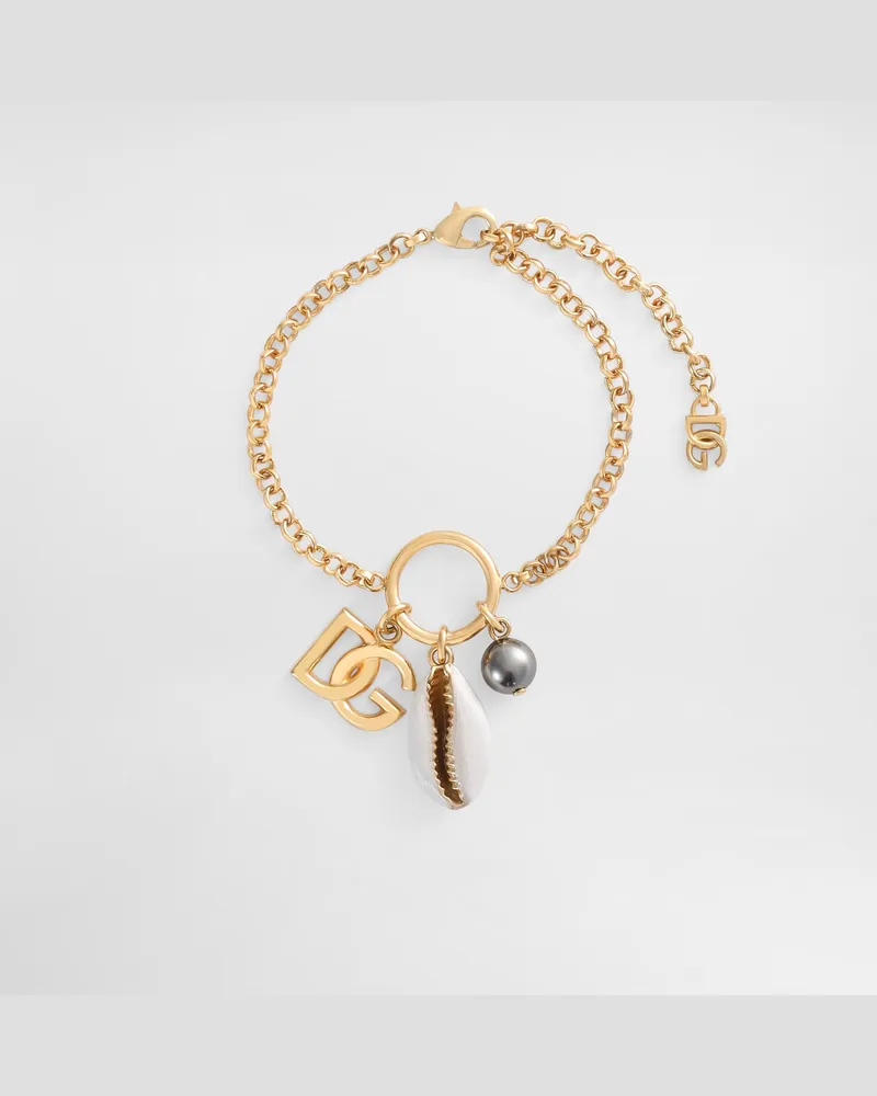 Dolce & Gabbana Dg Logo Bracelet - Mann Bijoux Gold Metall Gold