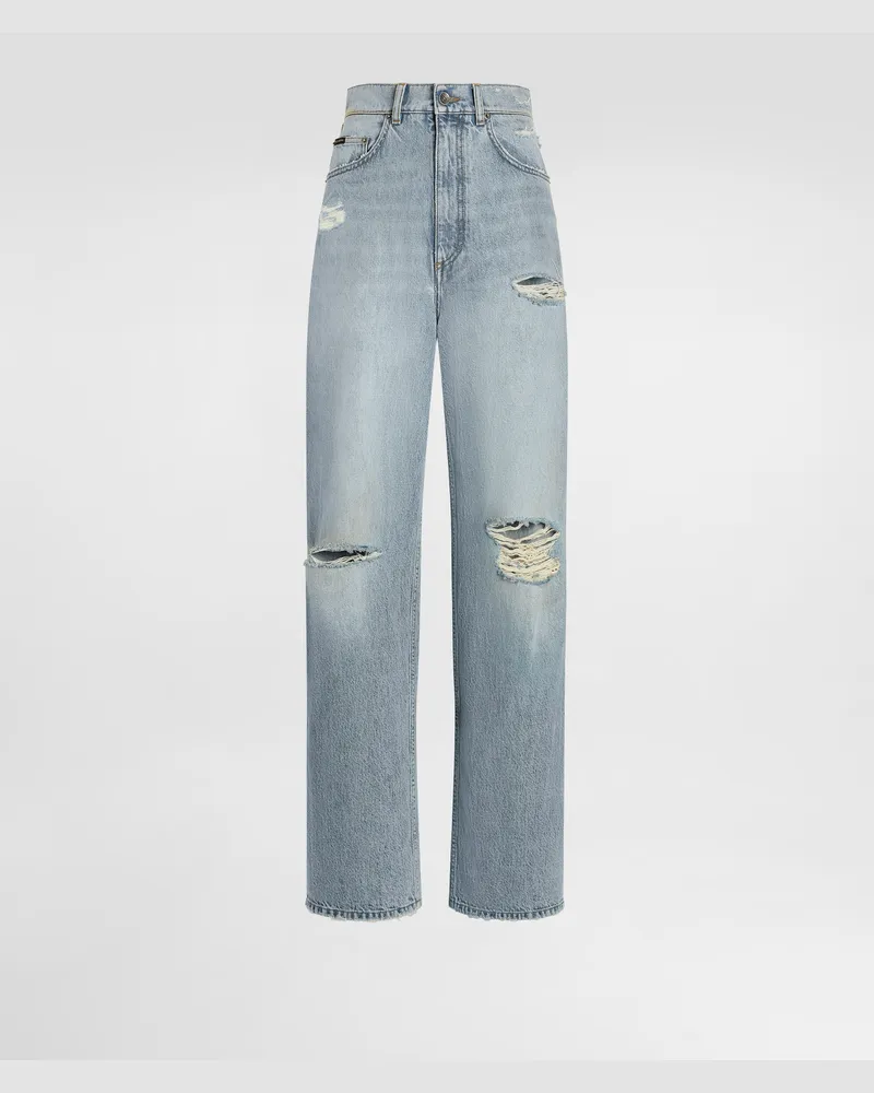 Dolce & Gabbana 5-pocket Denim Trousers - Frau Denim Mehrfarbig Mehrfarbig
