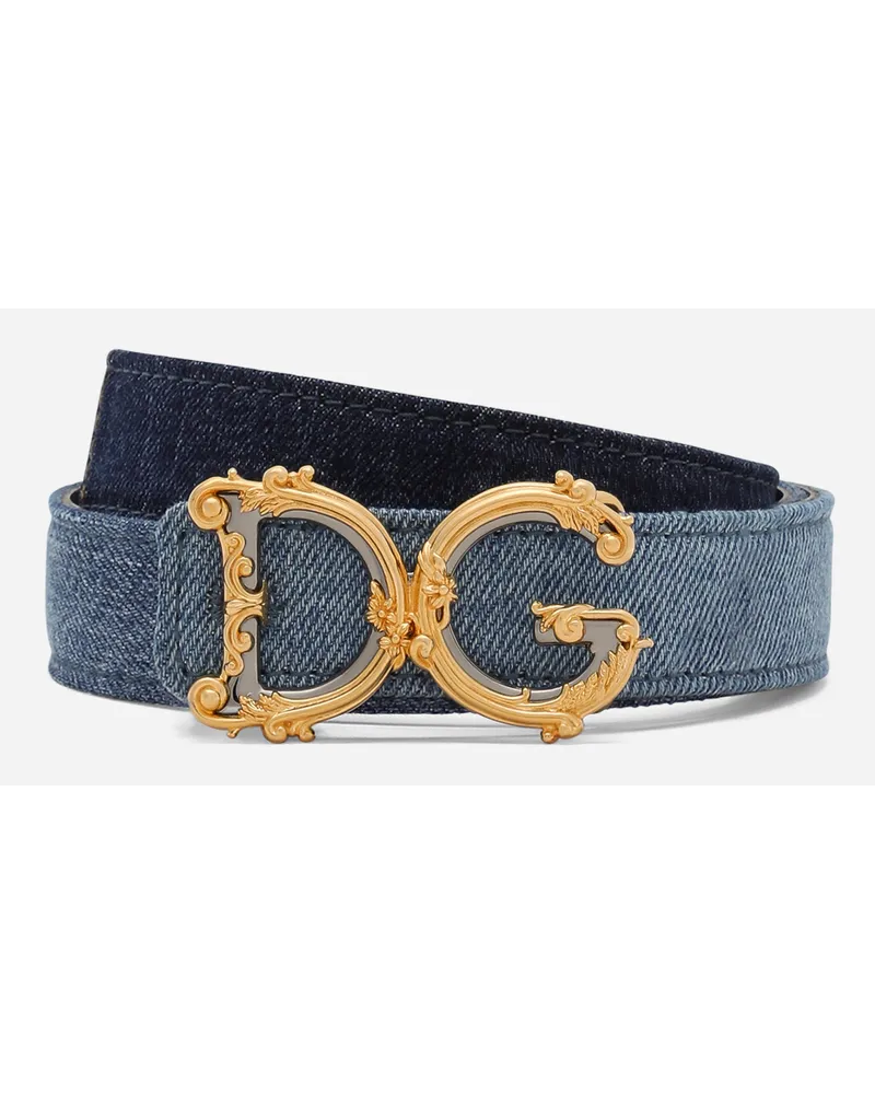 Dolce & Gabbana Gürtel DG Girls Jeans