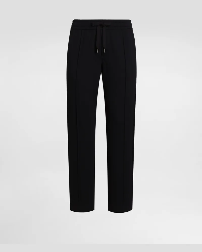Dolce & Gabbana Jogginghose Aus Jersey - Mann Hosen Und Shorts Blau Blau