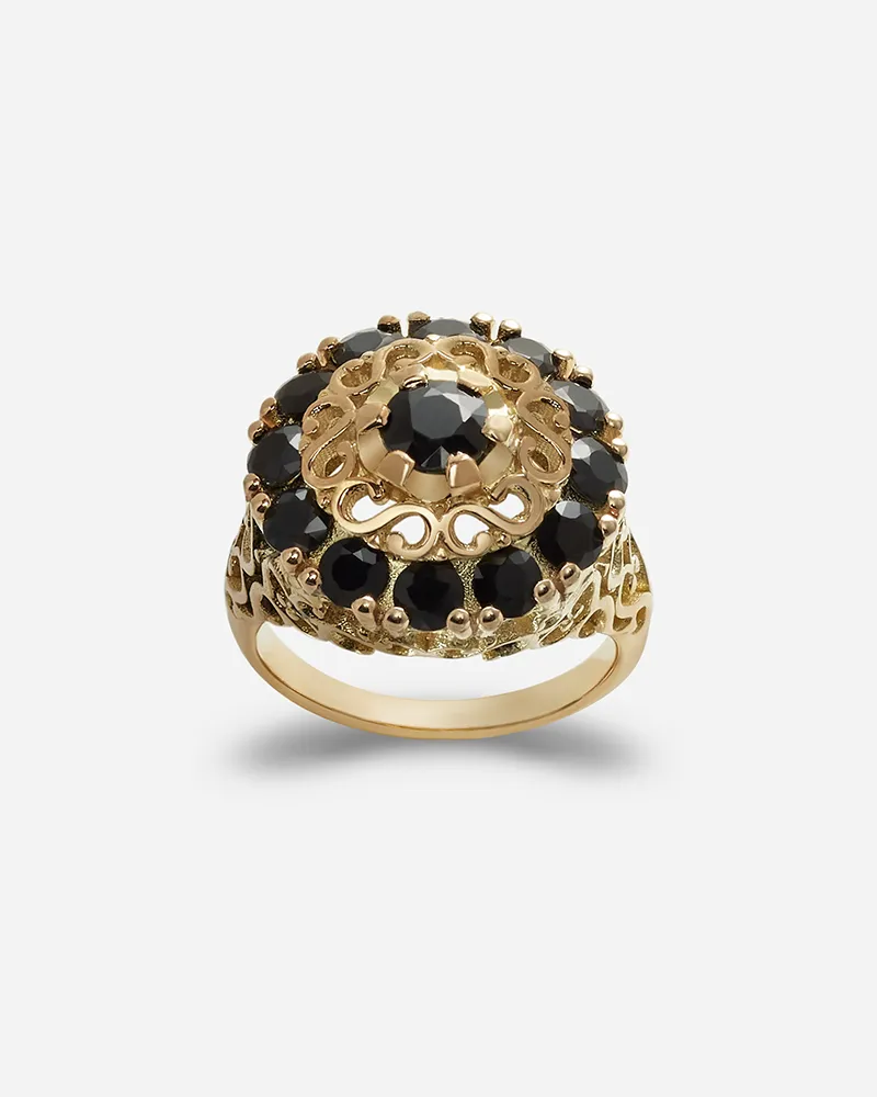 Dolce & Gabbana Mit Saphiren Besetzter Ring - Frau Schmuck Gold Gold