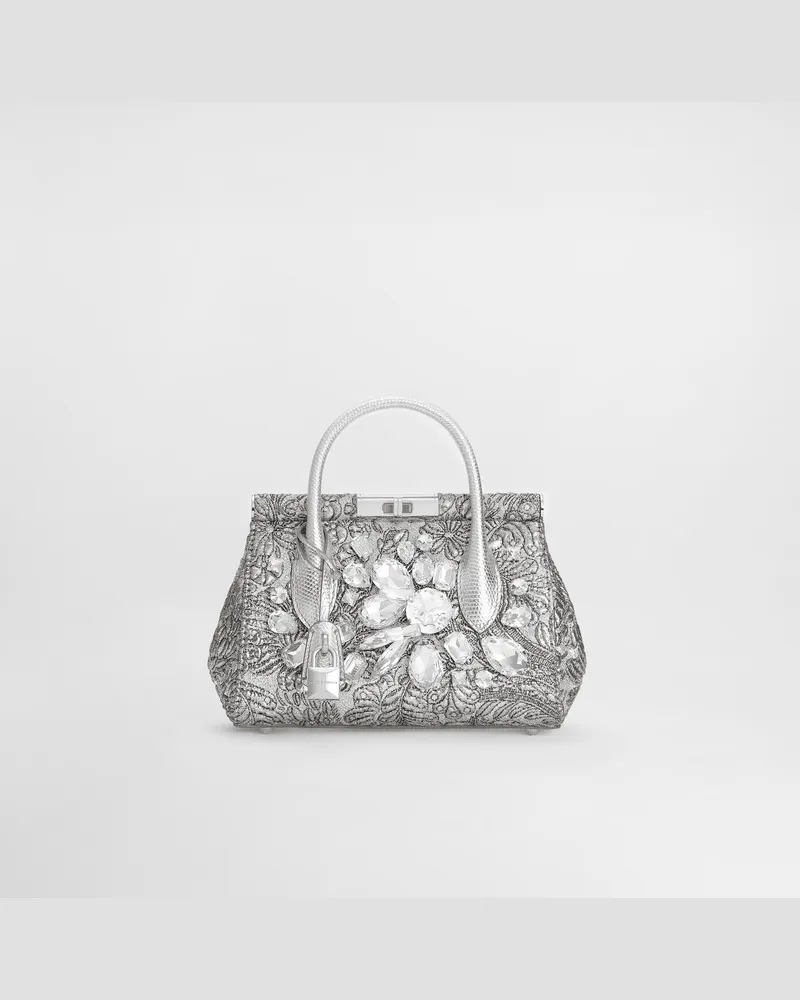 Dolce & Gabbana Marlene Day Mini Handbag With Embroidery - Frau Collection Multicolor Multicolor