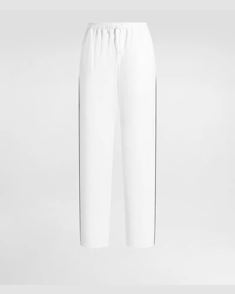 Dolce & Gabbana Structured Fabric Vanity Trousers - Mann Hosen Und Shorts Wei Weiss