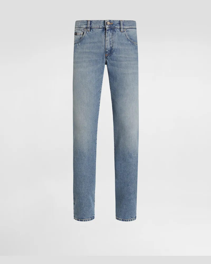 Dolce & Gabbana Denim Trousers - Mann Jeans Mehrfarbig Multicolor