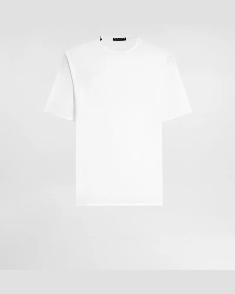 Dolce & Gabbana Jersey T-shirt - Mann T-shirts Und Polos Wei White
