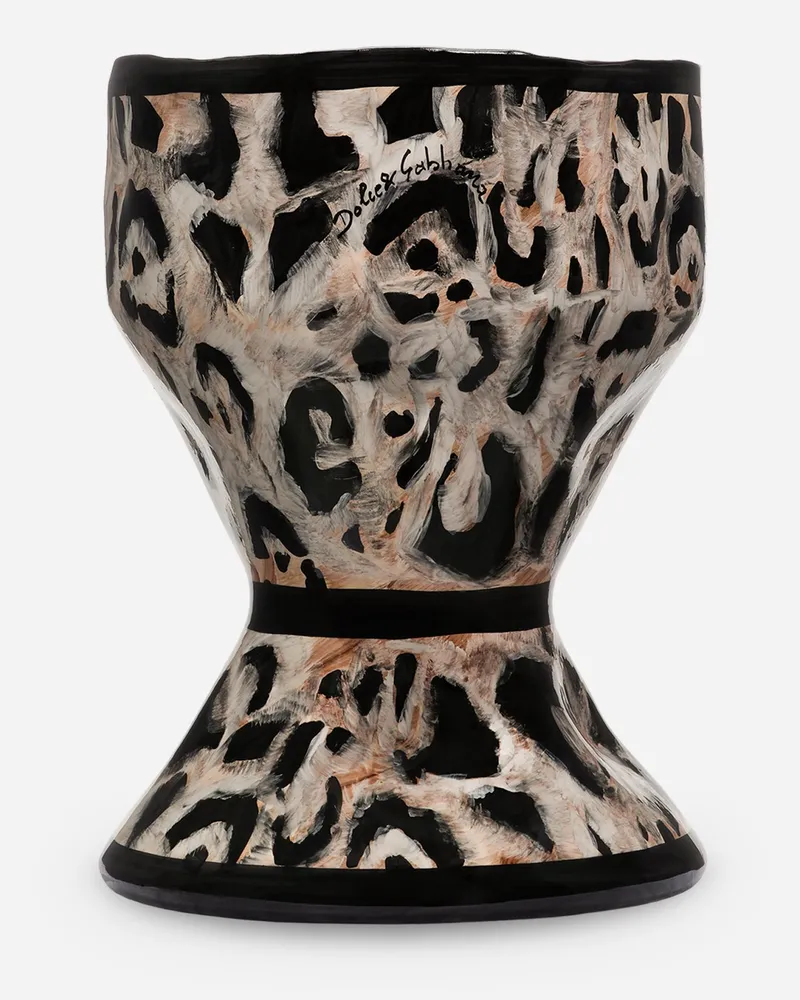 Dolce & Gabbana Kleine Vase Für Den Außenbereich - Vasen Mehrfarbig Mehrfarbig