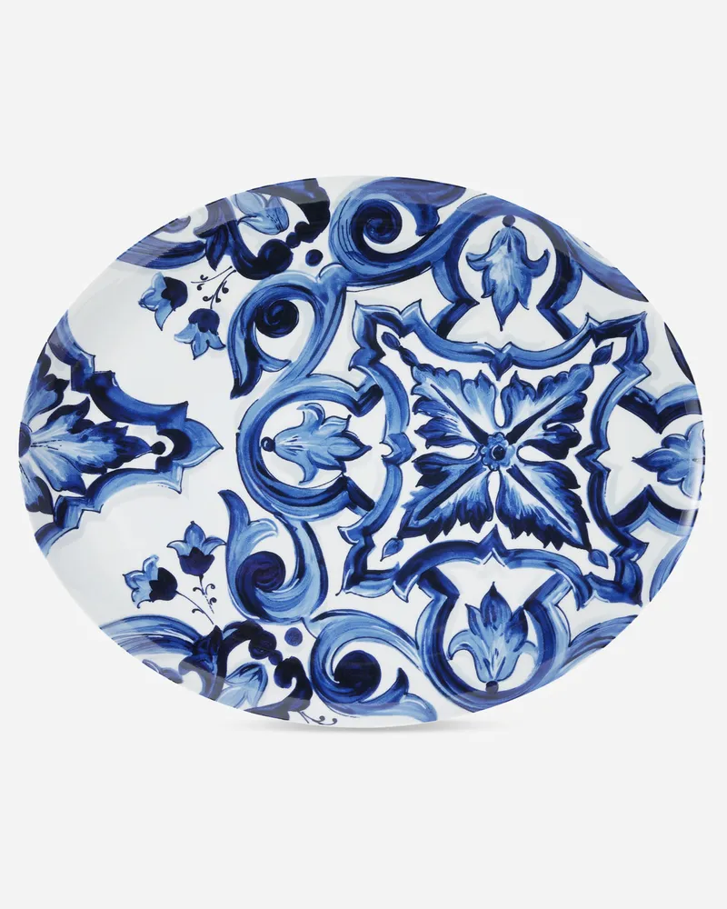 Dolce & Gabbana Piatto Da Port.ov.45 - Servierplatten Mehrfarbig Mehrfarbig