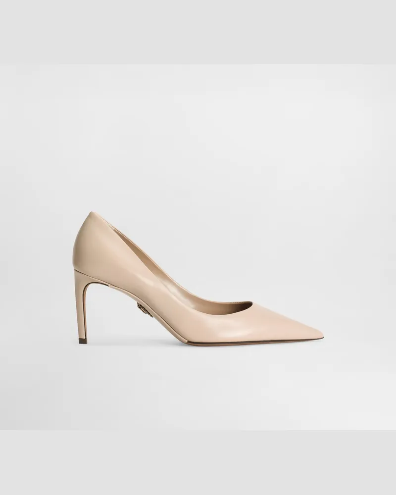 Dolce & Gabbana Pumps Devotion Aus Kalbsleder - Frau Beige Beige