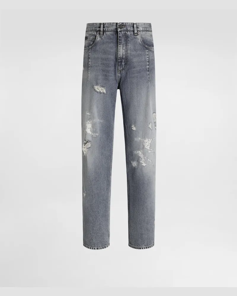 Dolce & Gabbana Denim Trousers - Mann Jeans Mehrfarbig Multicolor