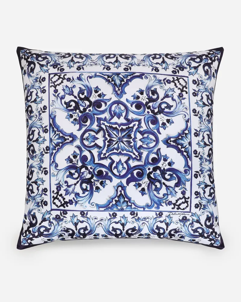 Dolce & Gabbana Duchesse Cotton Cushion Medium - Mittelgroße Kissen Mehrfarbig Mehrfarbig