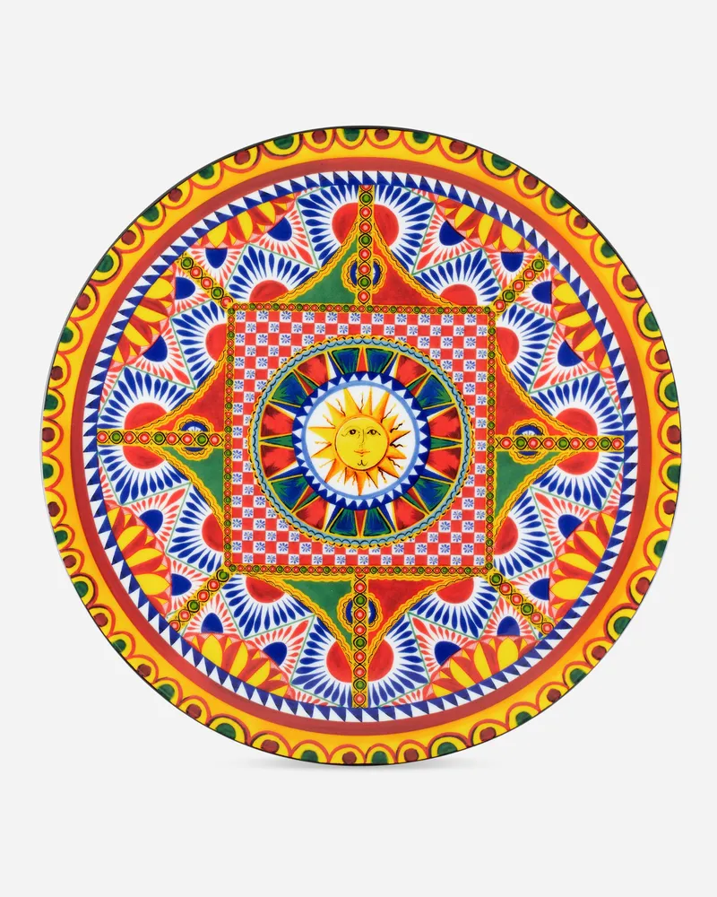 Dolce & Gabbana Porcelain Charger Plate - Platzteller Mehrfarbig Mehrfarbig