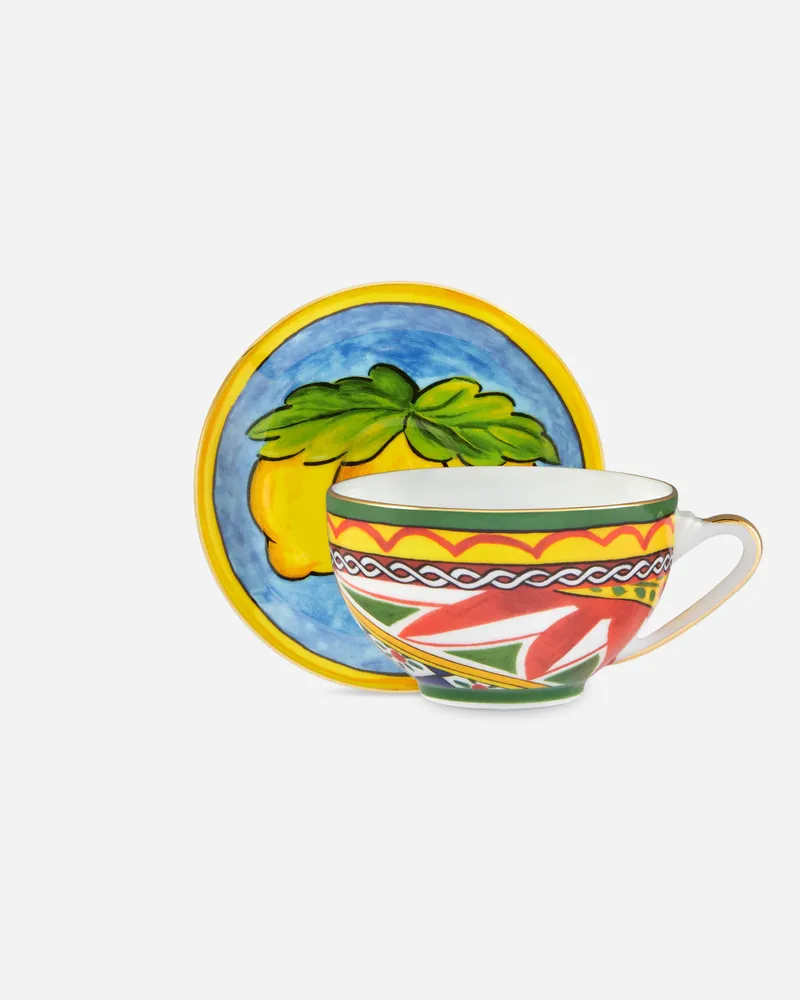 Dolce & Gabbana Porcelain Tea Set - Teetassen Mehrfarbig Mehrfarbig