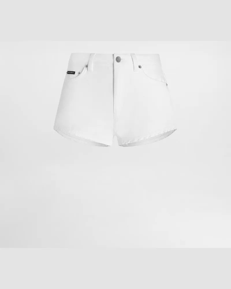 Dolce & Gabbana Denim Shorts - Frau Denim Mehrfarbig Mehrfarbig