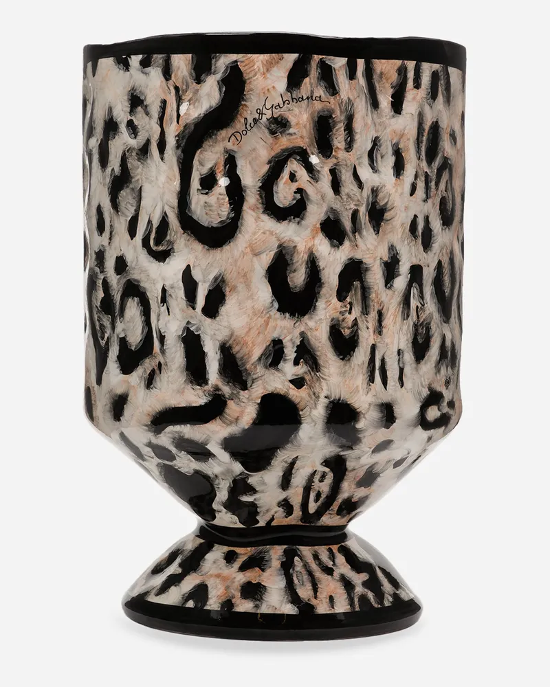 Dolce & Gabbana Mittelgroße Vase Für Den Außenbereich - Vasen Mehrfarbig Mehrfarbig