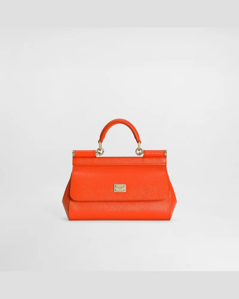 Dolce & Gabbana Borsa A Mano - Frau Collection Orange Orange
