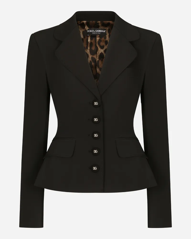 Dolce & Gabbana Giacca - Frau Blazer Schwarz Schwarz