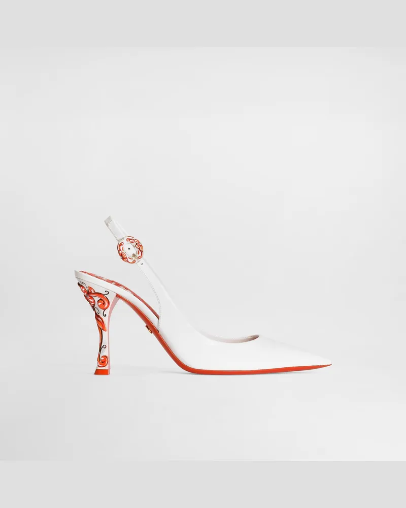Dolce & Gabbana Slingback - Frau Collection Wei White