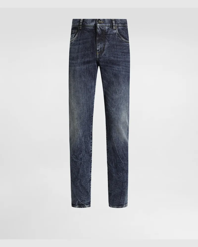 Dolce & Gabbana Denim Trousers - Mann Jeans Mehrfarbig Multicolor