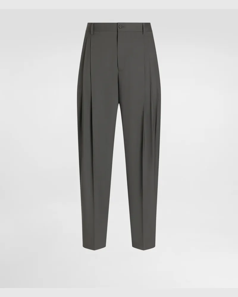 Dolce & Gabbana Wool Trousers - Mann Collection 