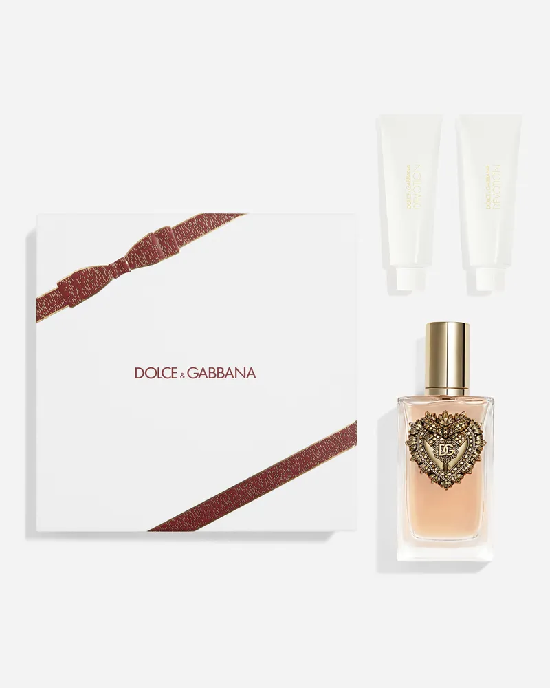 Dolce & Gabbana Devotion Edp Trio Gift Set - Woman Damendüfte -