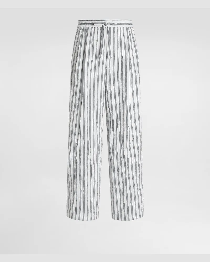 Dolce & Gabbana Crinkled Striped Poplin Vanity Trousers - Mann Hosen Und Shorts #n/d Multicolor
