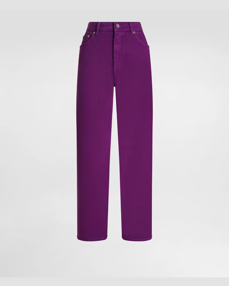 Dolce & Gabbana 5-pocket-hose Aus Denim - Frau Denim Mehrfarbig Mehrfarbig