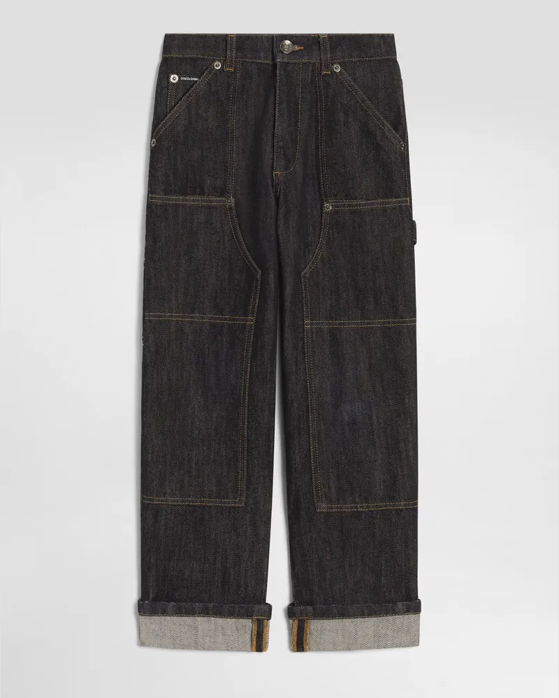 Dolce & Gabbana Hose Aus Denim - Mann Collection Mehrfarbig Blau