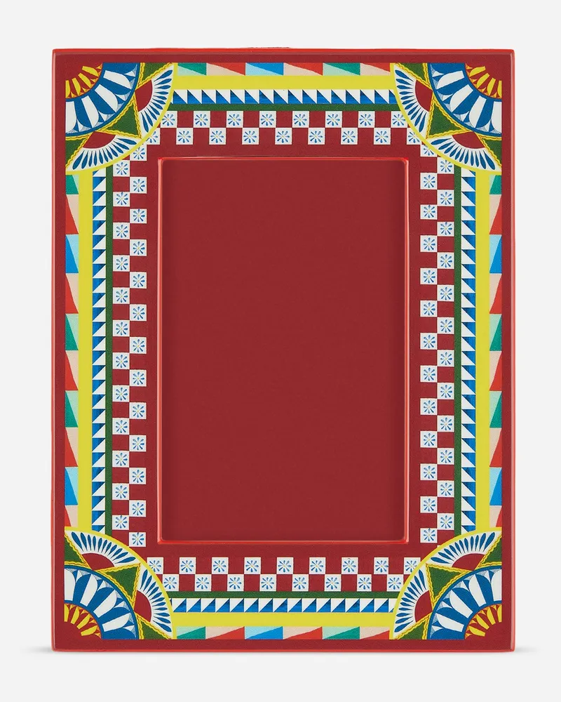 Dolce & Gabbana Lacquered Wood Frame - Rahmen Mehrfarbig Mehrfarbig