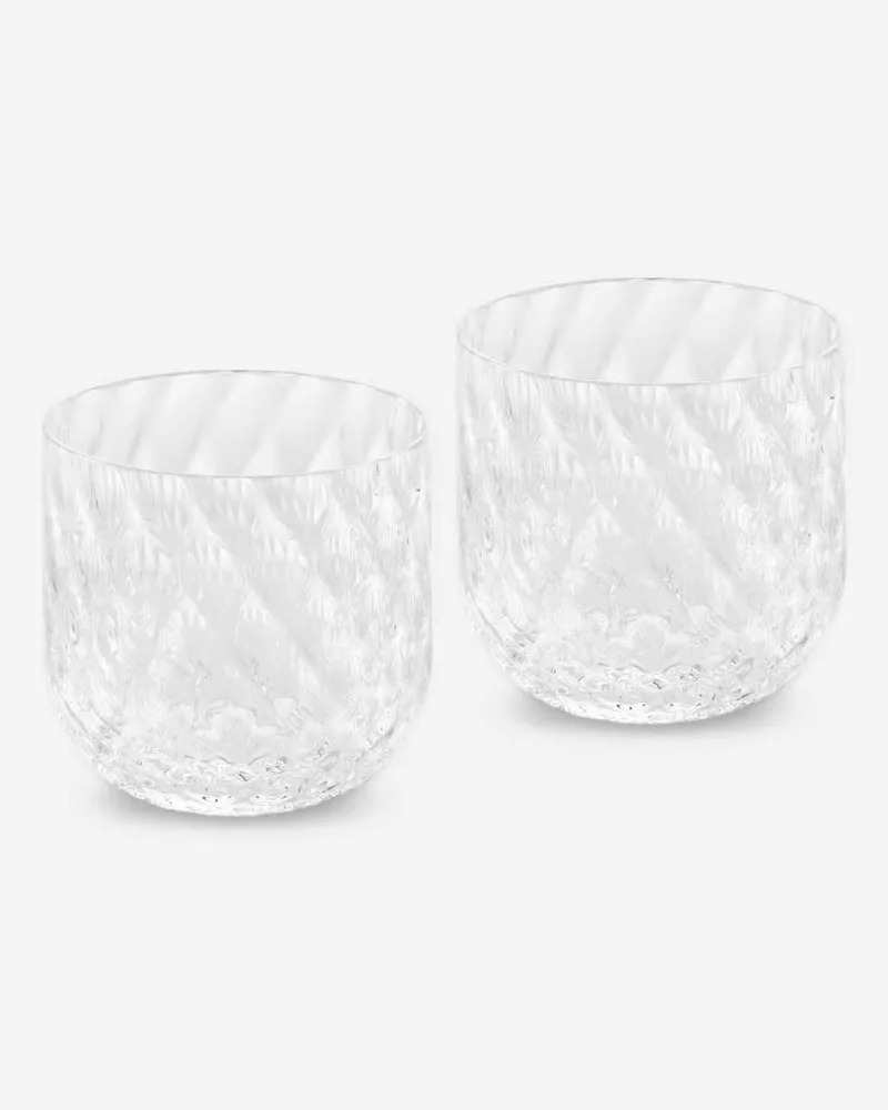 Dolce & Gabbana Set 2 Hand-blown Murano Shot Glasses - Cocktailgläser Mehrfarbig Mehrfarbig