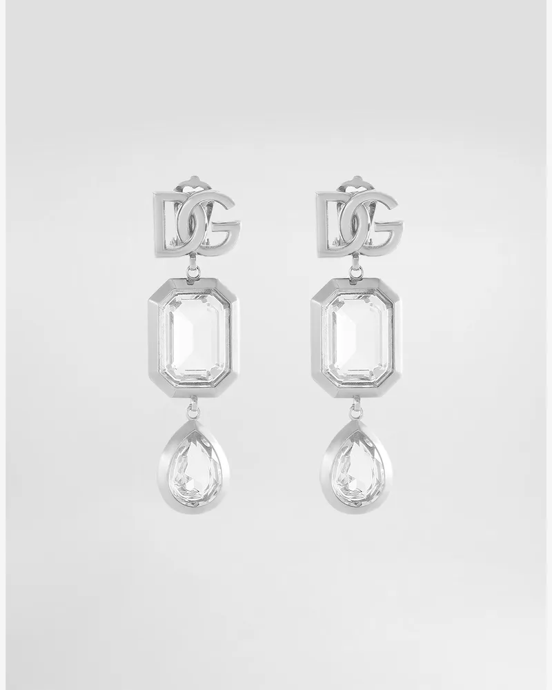 Dolce & Gabbana Holiday Earrings - Frau Collection Silber Metall Silver